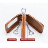 Fashion Key Holder Double Zipper Car Key Wallet