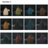 Crazy Horse Leather Car Key Holder - High Quality Key Case