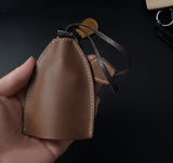Crazy Horse Leather Car Key Holder - High Quality Key Case