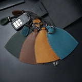 Crazy Horse Leather Car Key Holder - High Quality Key Case