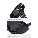 Mini Men's Key Case Car Keychain Large Capacity