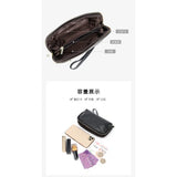 GENODERN Leather Long Wallet Large Capacity