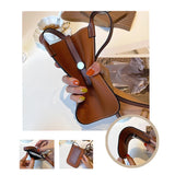 Cowhide Mobile Phone Bag Female Messenger Bag Leather Lightweight