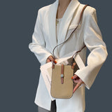 Cowhide Mobile Phone Bag Female Messenger Bag Leather Lightweight