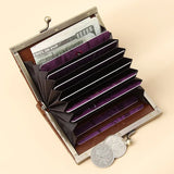 Vintage Oil Wax Leather Card Bag Multi-card Cover Credit Card Bag