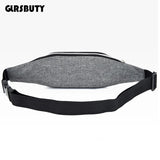 Waist Bag with Earphone Hole for Phone Key Travel