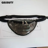 Fanny Pack Laser Transparent Waist Bag Hologram Bag Belt Bag