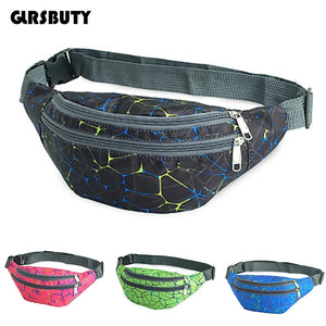 Colorful Waist Bag Fanny Pack Zipper Pouch Packs