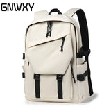 High School Backpack Minimalist Large Capacity Couple Bag Men Women Backpacks