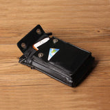 CORAL Leather Men Phone Bag Travel Shoulder Bags Mobile/Cell Phone Pouch