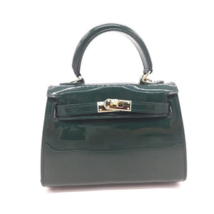 GREEN WOMEN Girls PVC Candy Colors TOTE Bag Silicon Tote Beach bag