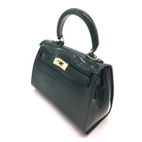 GREEN WOMEN Girls PVC Candy Colors TOTE Bag Silicon Tote Beach bag