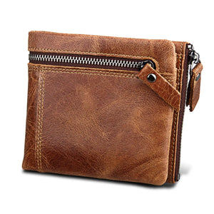 Crazy Horse RFID Leather Men's Wallet
