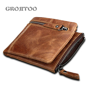 Crazy Horse RFID Leather Men's Wallet