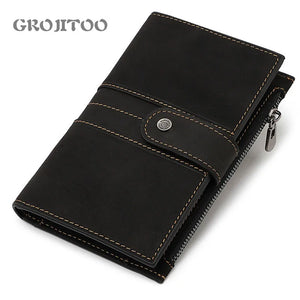 2020 Crazy HorseG Leather Passport Bag Multi-functional Holder