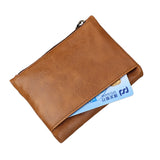 RFID Men's Leather Wallet Crazy Horse Casual Wallet