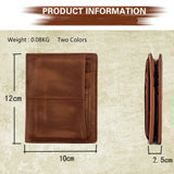 Anti-Theft Leather Men's Wallet Brush Wallet For Men