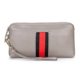 Large Capacity Leather Women's Handbag Wrist Bag Long Wallet