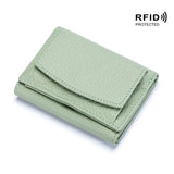 Mini Wallet Women's RFID Shielded Short Purse
