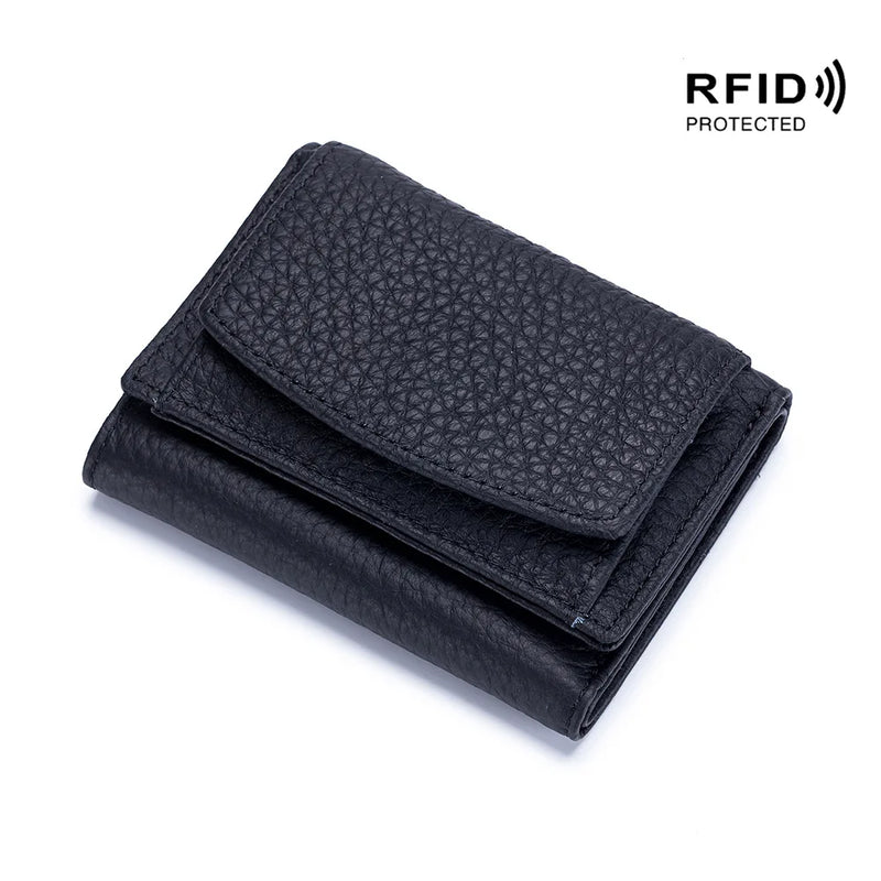 Mini Wallet Women's RFID Shielded Short Purse