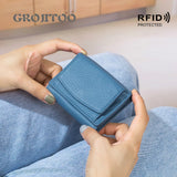 Mini Wallet Women's RFID Shielded Short Purse