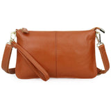 Soft Leather Wallet Head Cowhide Women's Straddle Bag