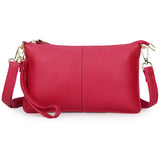 Soft Leather Wallet Head Cowhide Women's Straddle Bag