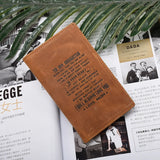 RFID Crazy Horse Leather Men's Wallet Long Purse