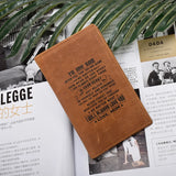 RFID Crazy Horse Leather Men's Wallet Long Purse