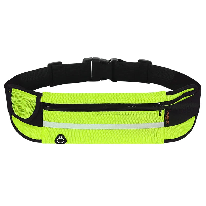 GUGULUZA Unisex Waist Pack Money Belt Pouch Bags Elastic Waistband Fanny Pack