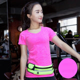 GUGULUZA Unisex Waist Pack Money Belt Pouch Bags Elastic Waistband Fanny Pack