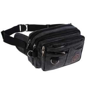 Canvas Waist Pack Casual Travel Bag