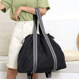 Women Nylon Shoulder Bag Waterproof Handbags Large Capacity Tote