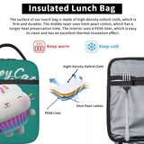 Gabby Cakey Cat Dollhouse Insulated Lunch Bags for Work School