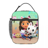 Gabby Cat Dollhouse Reusable Lunch Box Pandy Paws Thermal Cooler Insulated Bag