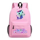 Gabby Dollhouse School Girls Backpack Bagpack Women Mochila