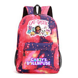 Gabby Dollhouse School Girls Backpack Bagpack Women Mochila