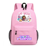 Gabby Dollhouse School Girls Backpack Bagpack Women Mochila