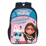 Gabby Dollhouse Cat Backpack Kids Cartoon School Bags 17 inch Birthday Gift