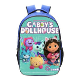 Gabby Dollhouse Cat Backpack for Primary Children - 16-Inch School Bag