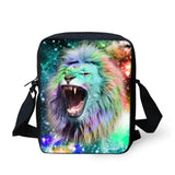 Galaxy Animal Print Diagonal Bag Shopping Travel Shoulder Diagonal