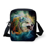 Galaxy Animal Print Diagonal Bag Shopping Travel Shoulder Diagonal