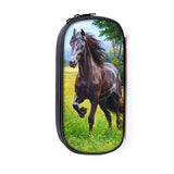 Animal Horse Print Pencil Bag for Kids