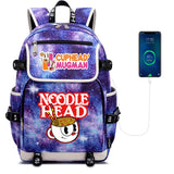 Cuphead Casual Packsack Teenagers Rucksack Unisex Travel Laptop Bag