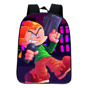Friday Night Funkin Backpack School Bag Boy Girl Rucksack Bookbag