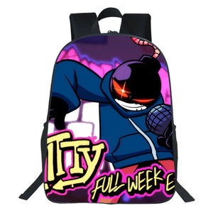 Friday Night Funkin Backpack Boys Girls School Bags Teens Bookbag