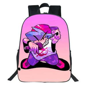 Friday Night Funkin Backpack School Bag Boys Girls Bookbag
