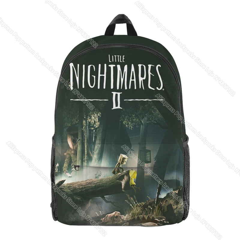 Little Nightmares 2 3D Print Backpack for Students