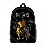 Little Nightmares 2 3D Print Backpack for Students