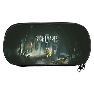 Little Nightmares 2 Pencil Case Kids Cartoon 3D Printed Student Pen Bag